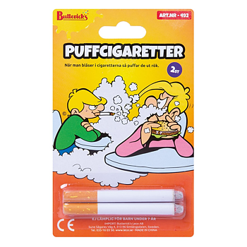 Buttericks Puffcigaretter, 2 st