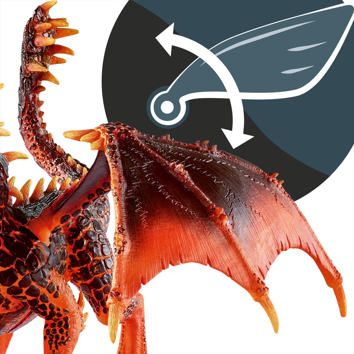 Lava drake - Schleich - 3