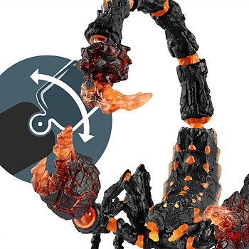 Lava skorpion - Schleich