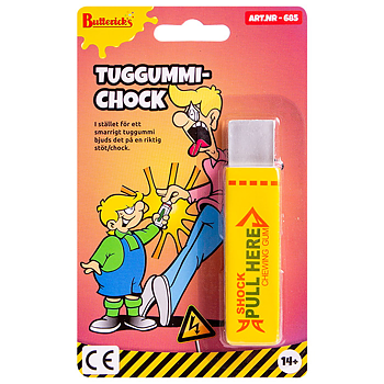 Buttericks Tuggummi, Chock