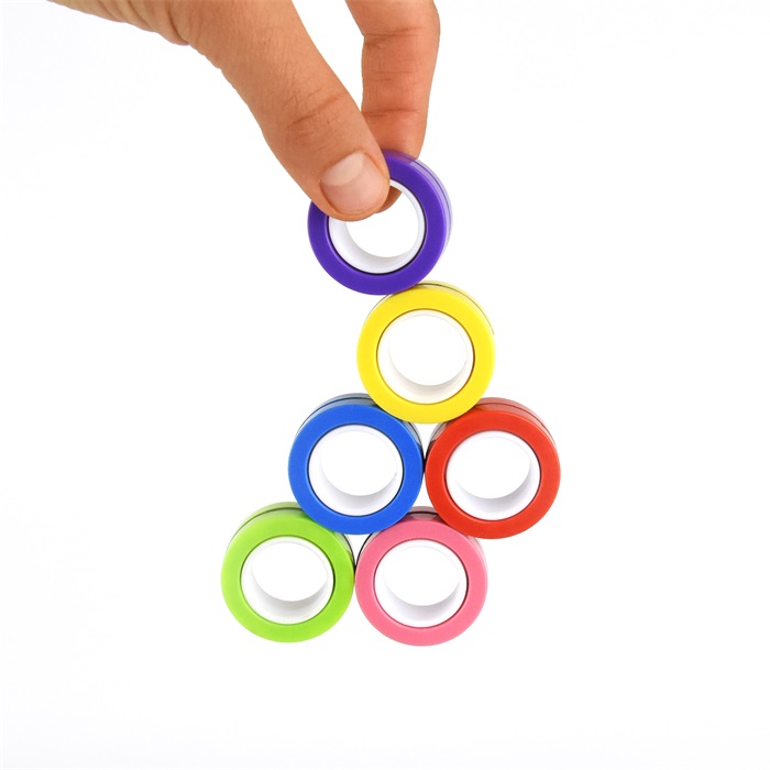Fingerspinners Ringar, 3-pack - Robetoy - 3