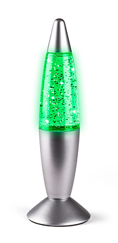 Lavalampa Glitter, 19 cm