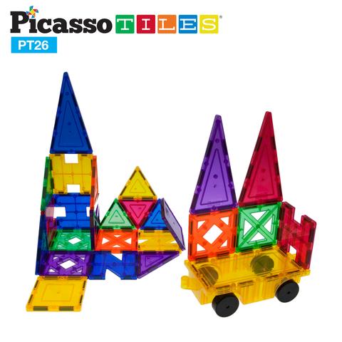 Picasso-Tiles 26 bitar - 2