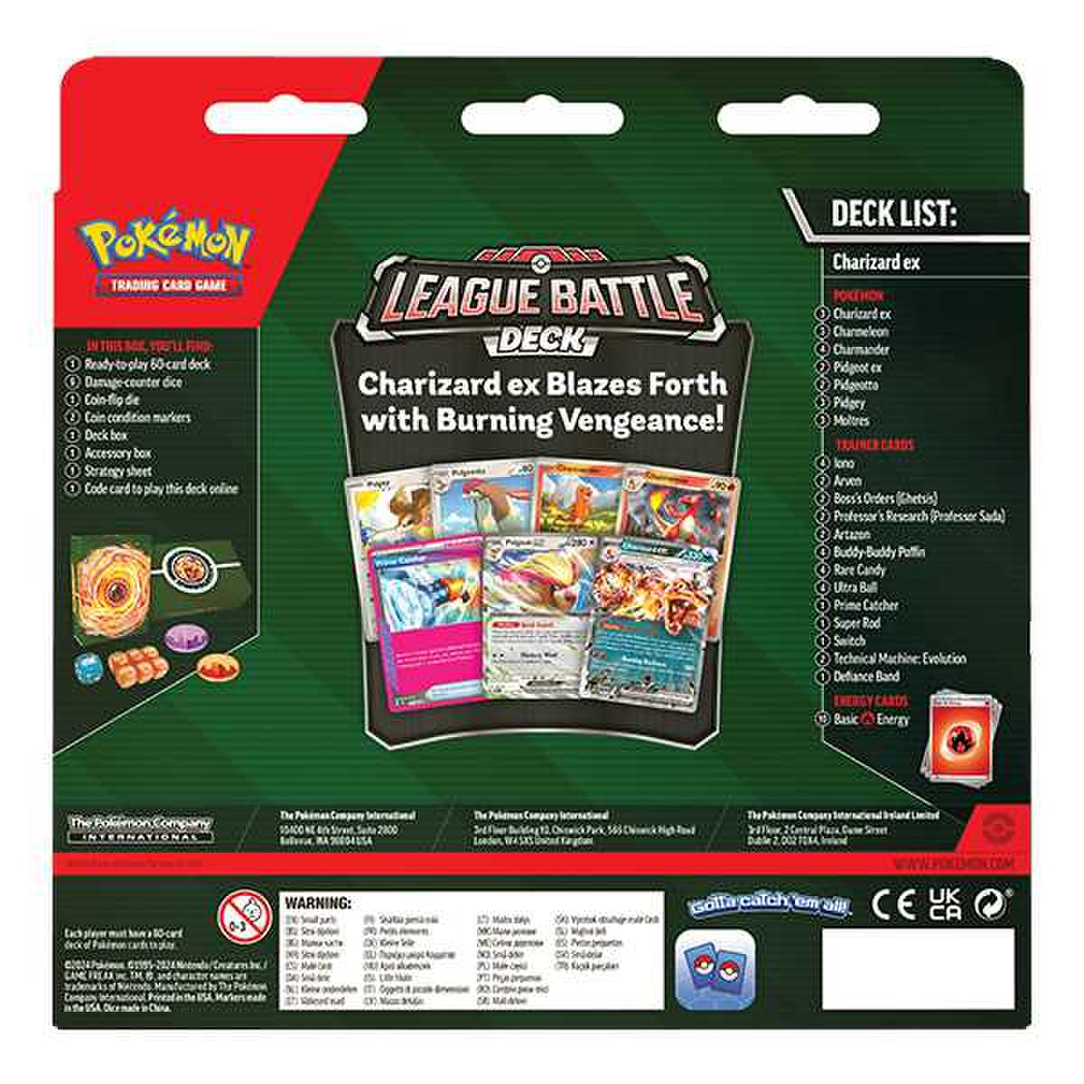 Pokémonkort Charizard ex League Battle Deck - 4