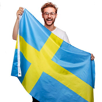 Buttericks Flagga, Sverige 150x90 cm