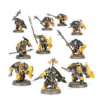 Warhammer 40k Orruk Warclans: Orruk Ardboyz