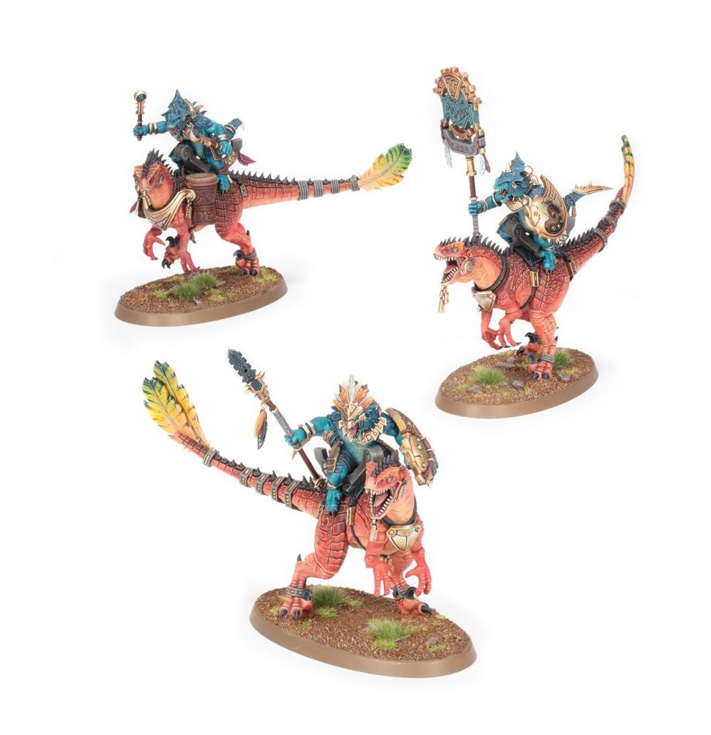 Warhammer 40k Seraphon: Aggradon Lancers - 2