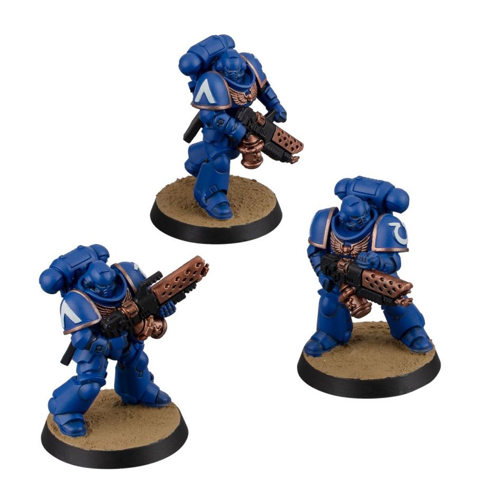 Warhammer 40k Infernus Marines with Paint - 3