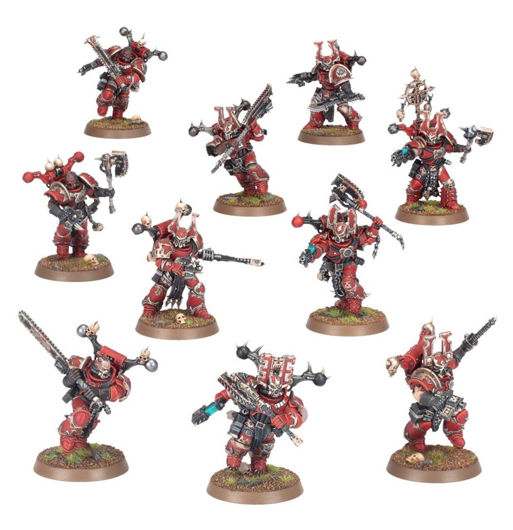 Warhammer 40k World Eaters: Khorne Berserkers - 3