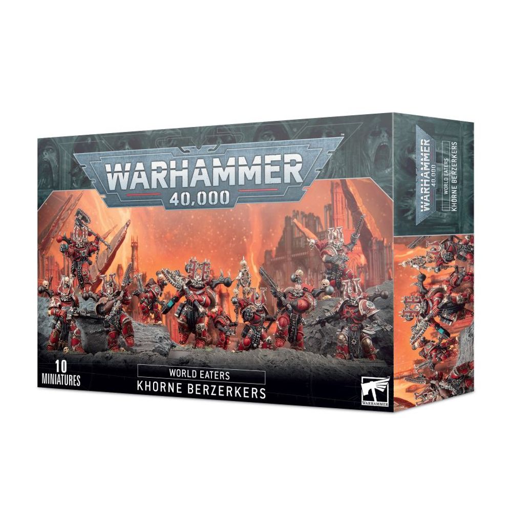 Warhammer 40k World Eaters: Khorne Berserkers