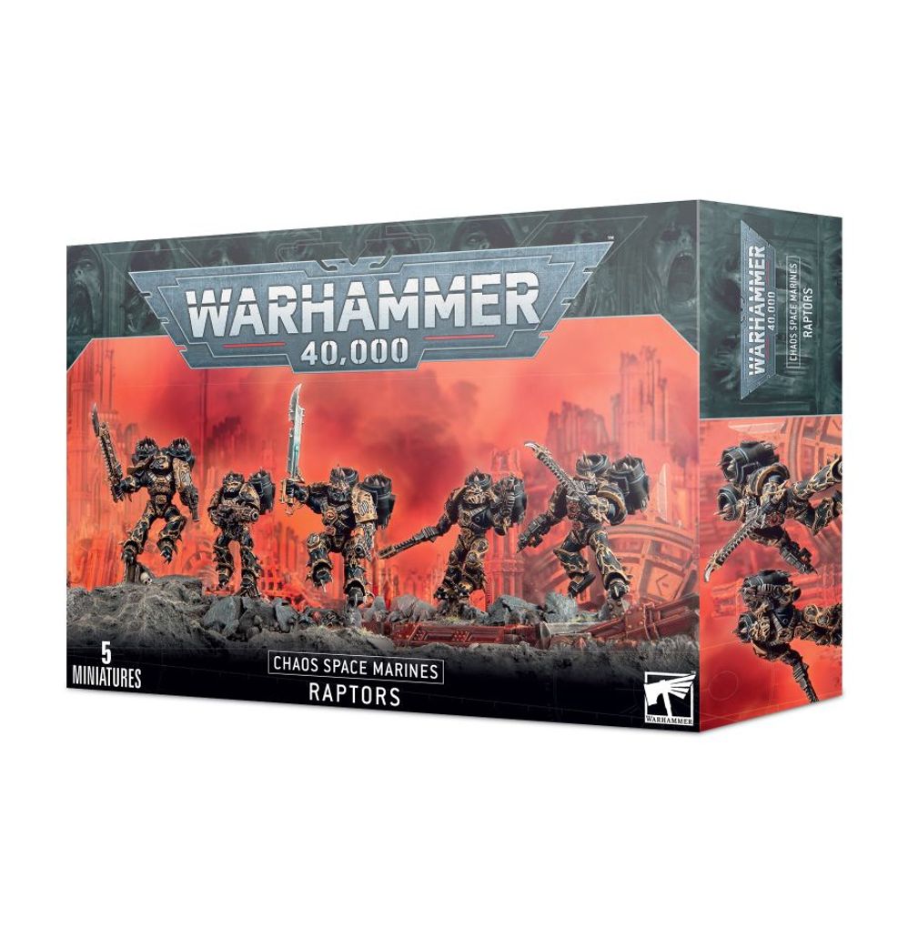 Warhammer 40k Chaos Space Marines: Raptors
