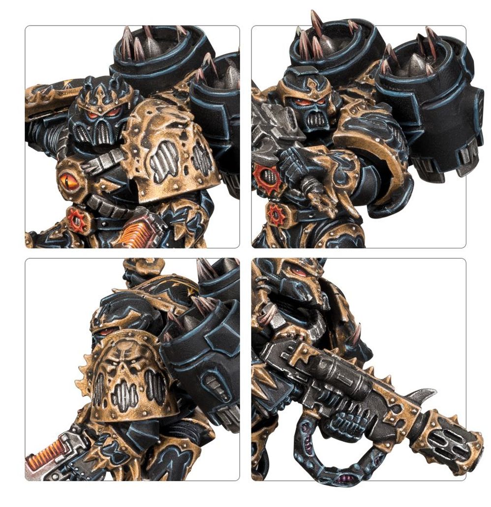 Warhammer 40k Chaos Space Marines: Raptors - 4