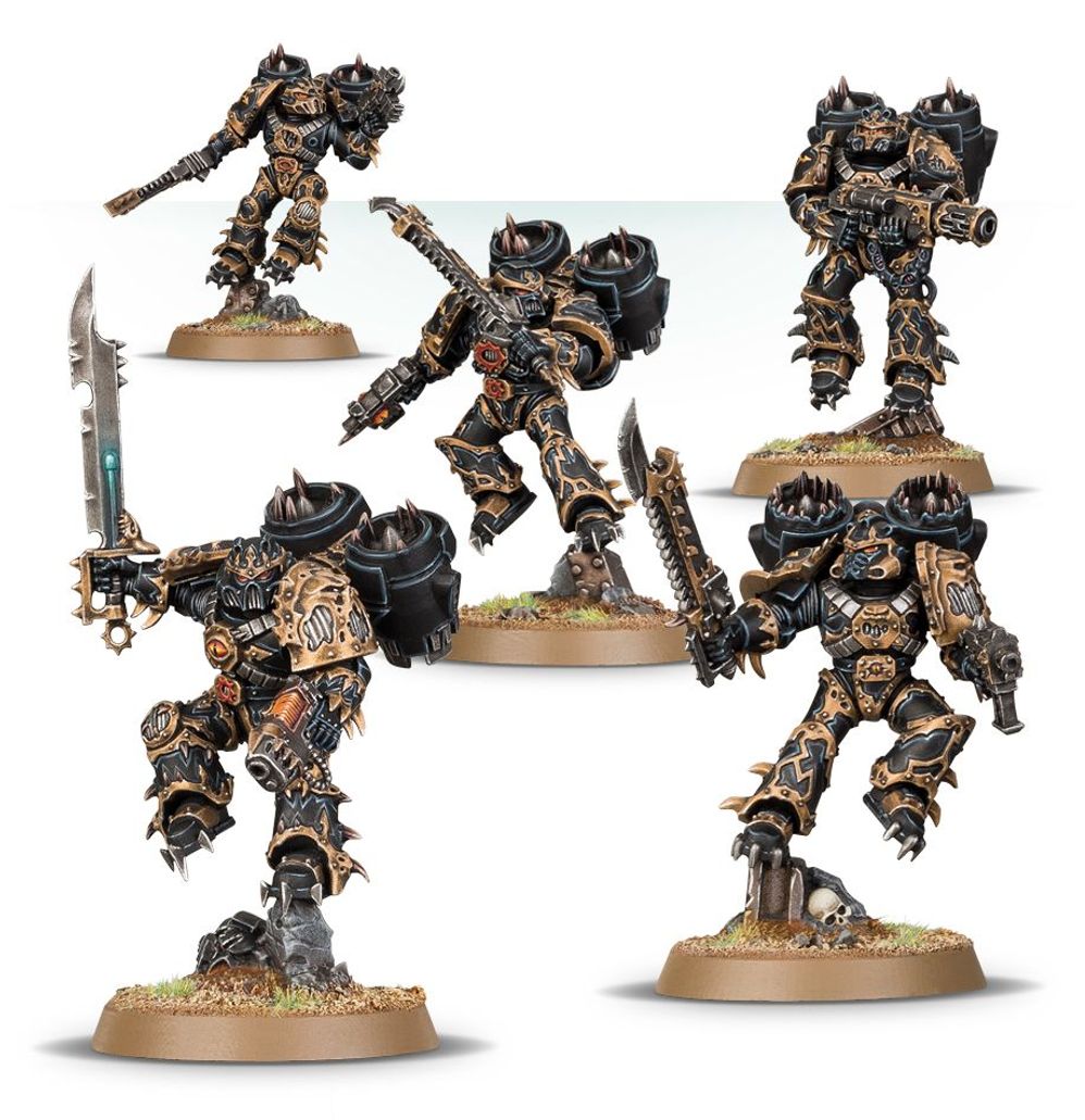 Warhammer 40k Chaos Space Marines: Raptors - 2