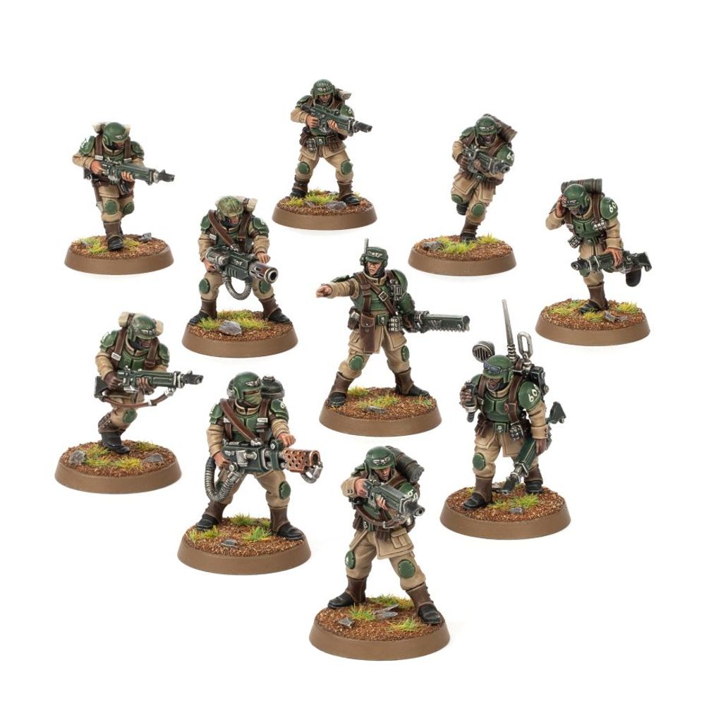Warhammer 40k Astra Militarum: Cadian Shock Troops - 2