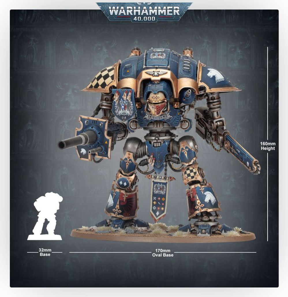 Warhammer 40k Imperial Knights: Knight Questoris - 2