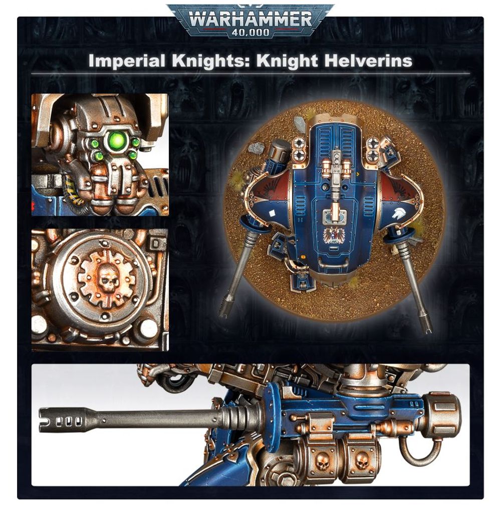 Warhammer 40k Imperial Knights: Knight Armigers - 3