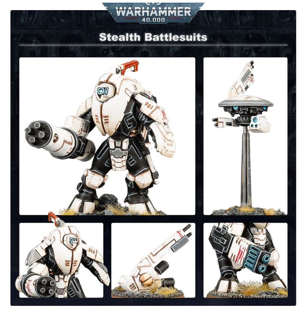 Warhammer 40k T'au Empire: Stealth Battlesuits - 3