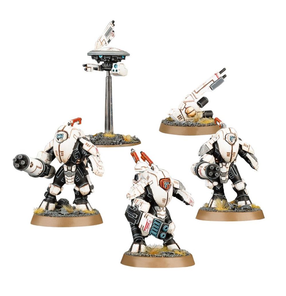 Warhammer 40k T'au Empire: Stealth Battlesuits - 2