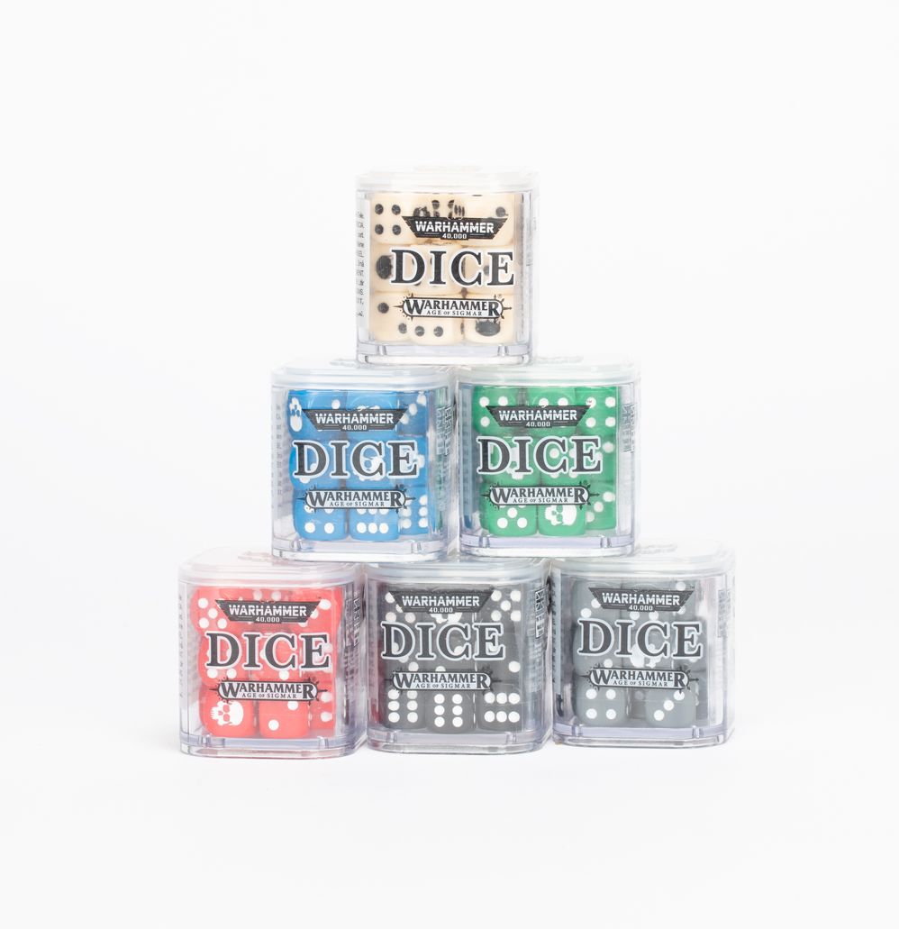 Warhammer 40k Citadel 12mm Dice Set