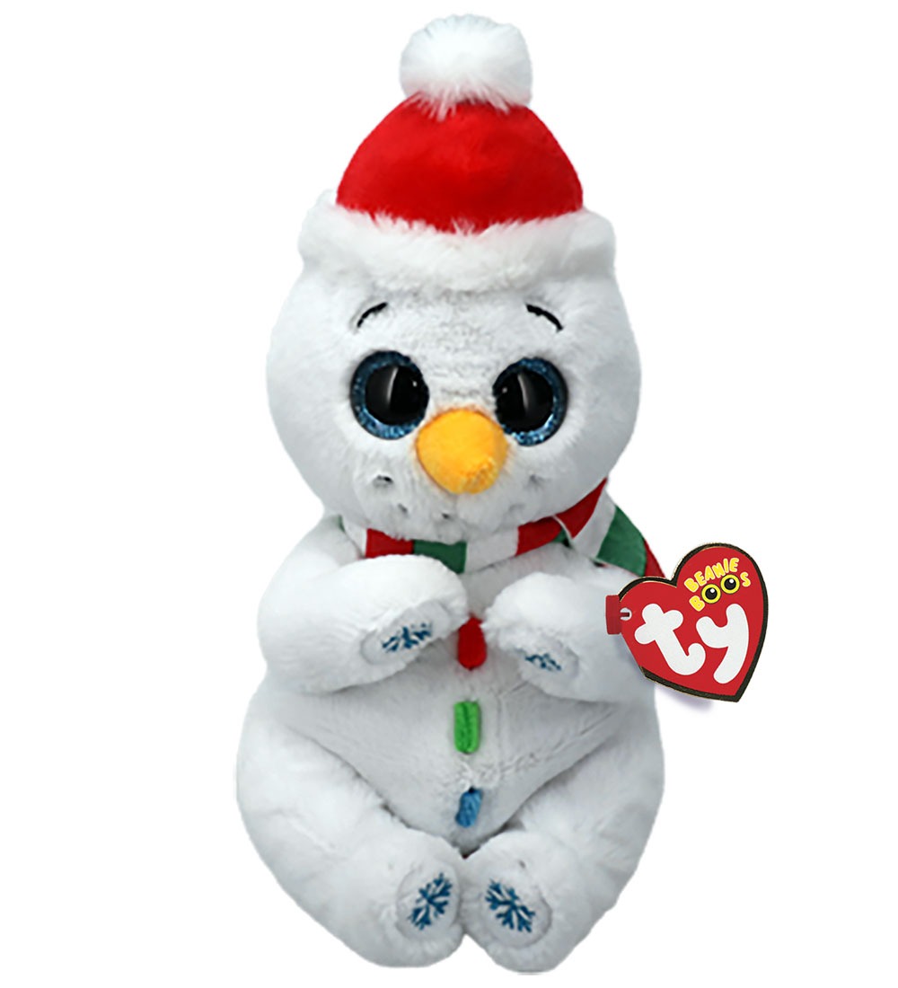 TY Beanie Bellies Snowman Brrrnard