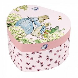 Smyckeskrin Hjärta Peter Rabbit, Kanin - Leklyckan
