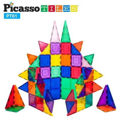 Picasso-Tiles 61 bitar - 3