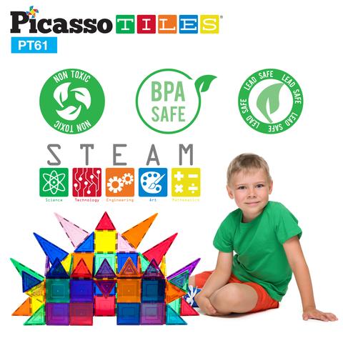 Picasso-Tiles 61 bitar - 4