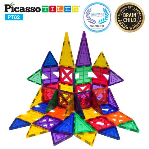Picasso-Tiles 82 bitar - 3
