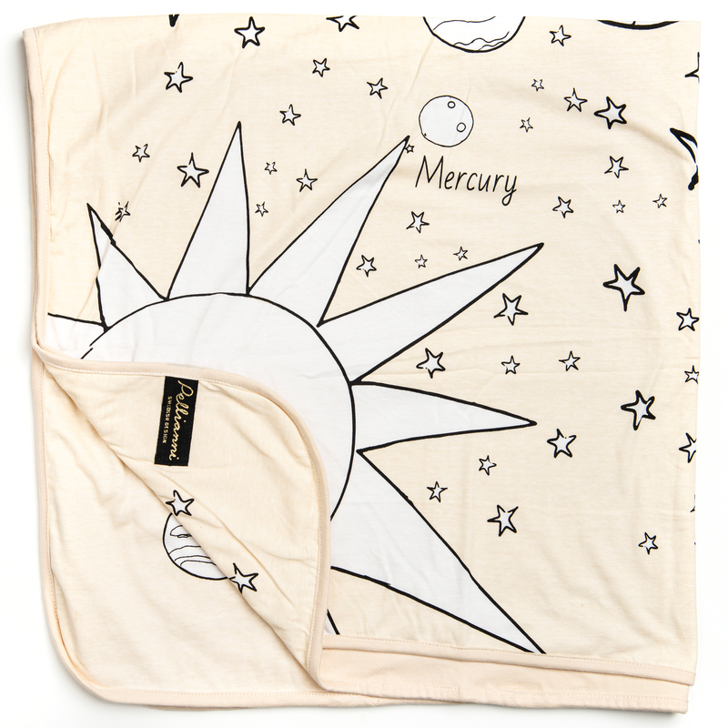 Organic Blanket, Space, Ekologisk Filt - Pellianni
