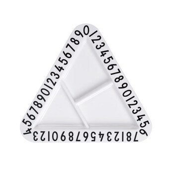 Snack tallrik, Trekantig - Design Letters