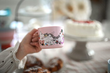 Mumin Lilla My, Mugg med Handtag, ljusrosa - Rätt Start
