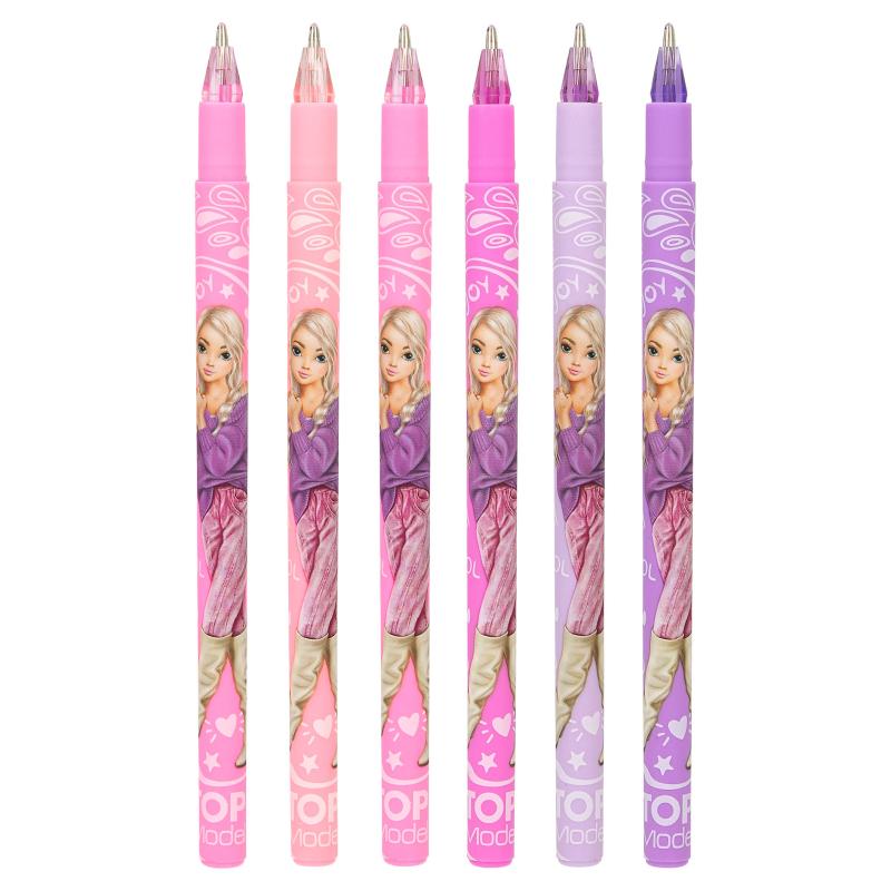 TOPModel Gelpennor Candy, 6-pack - 4