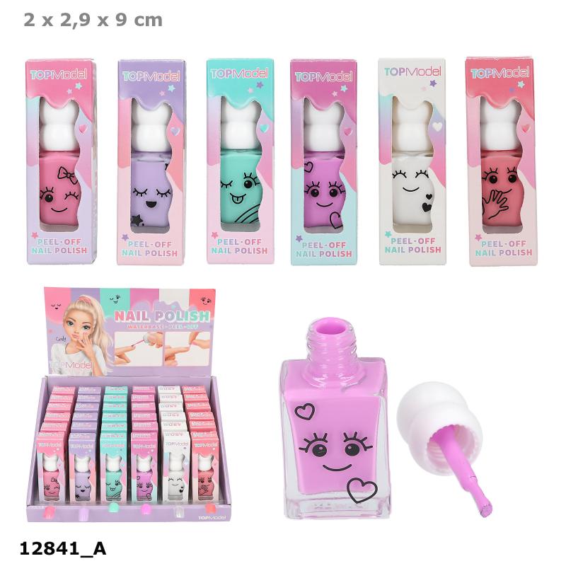 TOPModel Nagellack, vattenbaserat Beauty & Me, 1 st - 5