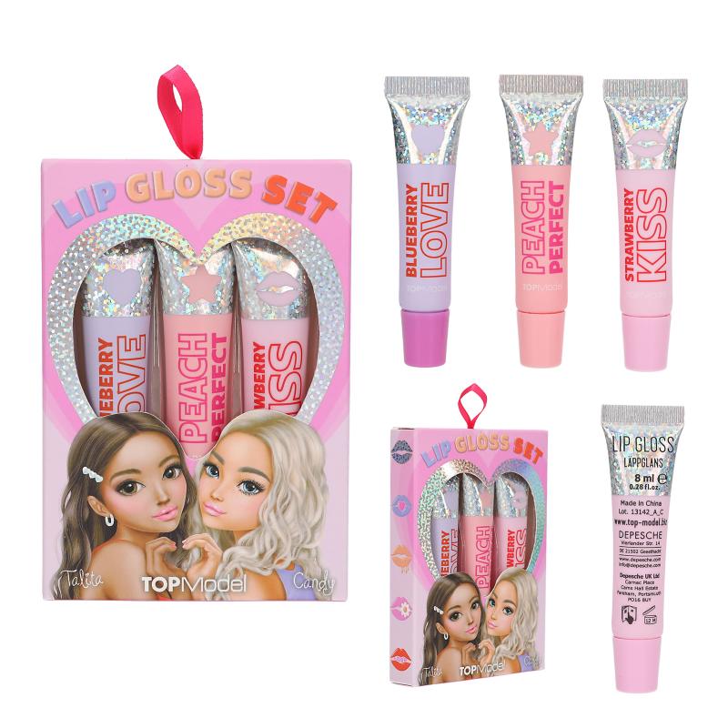 TOPModel Läppglans, 3-pack Beauty & Me - 5