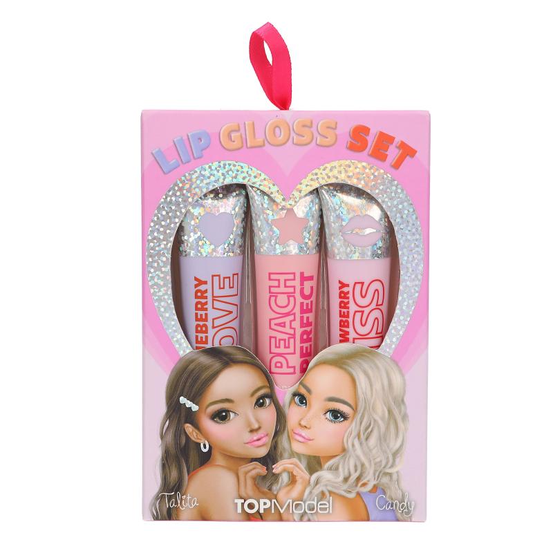 TOPModel Läppglans, 3-pack Beauty & Me