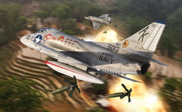 Airfix Modellflyg Douglas A4 Skyhawk - 4