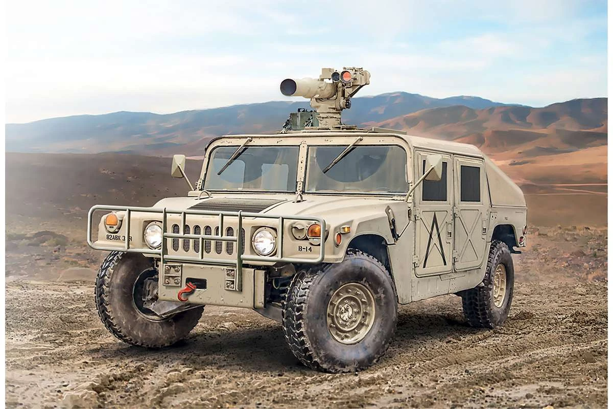 Italeri Modellbygge Militärbil HMMWV M966 TOW Carrier - 2
