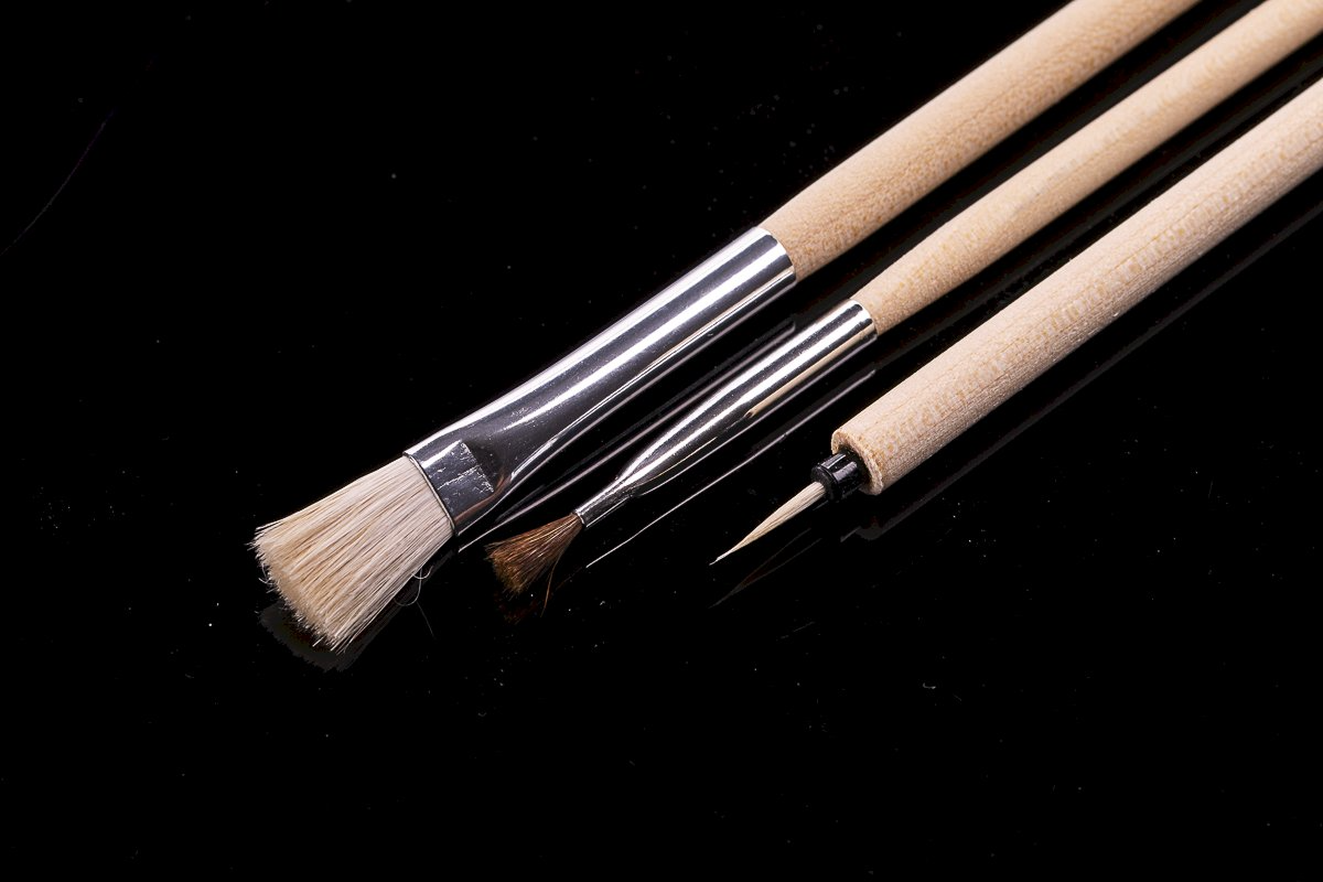 Tamiya Modeling Brush Basic Set (3 st) - 2