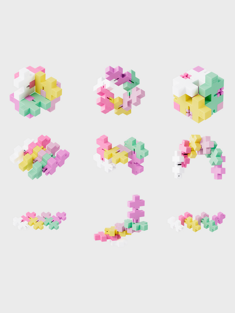 Plus-Plus HEXEL Bubblegum - 3