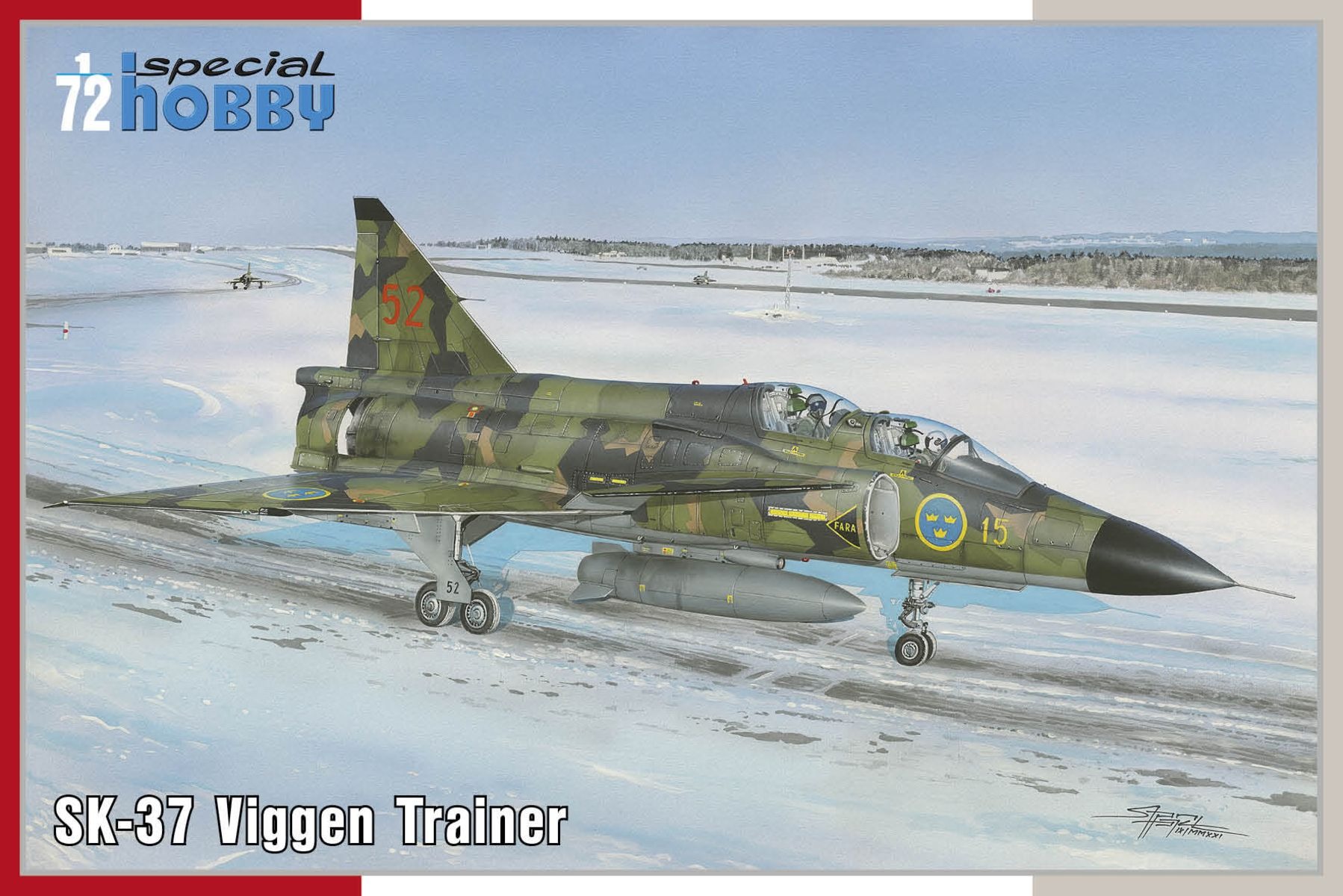 Special Hobby Modellflyg SK-37 Viggen Trainer 1/72 - Hobby Toys