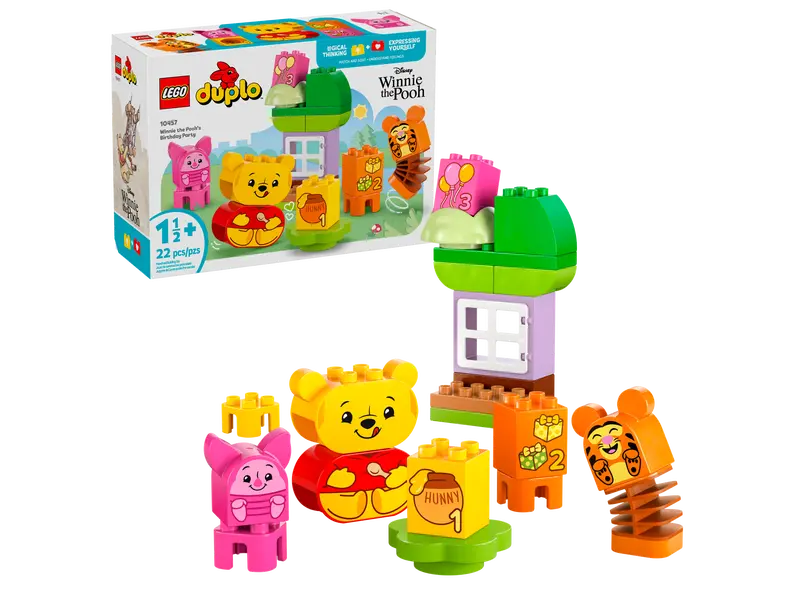 Lego DUPLO 10457 Nalle Puhs födelsedagskalas
