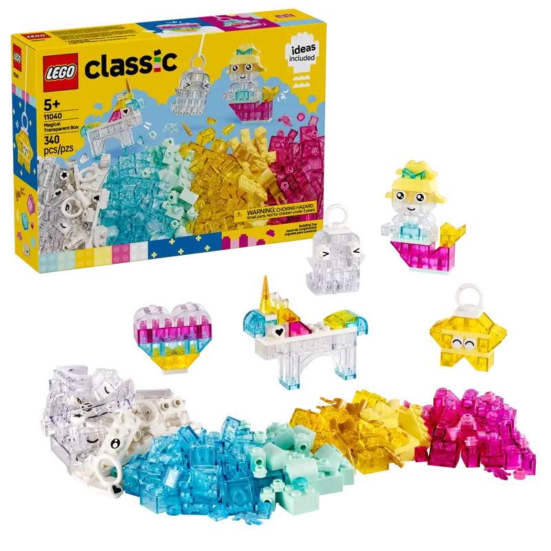 Lego Classic 11040 Magisk Genomskinlig Låda
