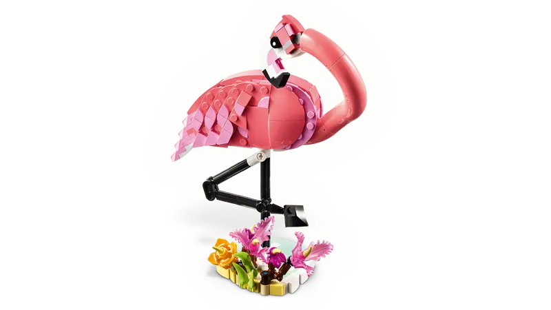 Lego Creator 3in 1 31170 Vilda Djur: Rosa Flamingo - 9