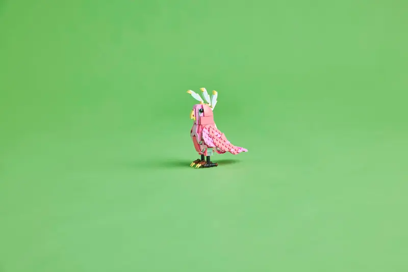 Lego Creator 3in 1 31170 Vilda Djur: Rosa Flamingo - 6