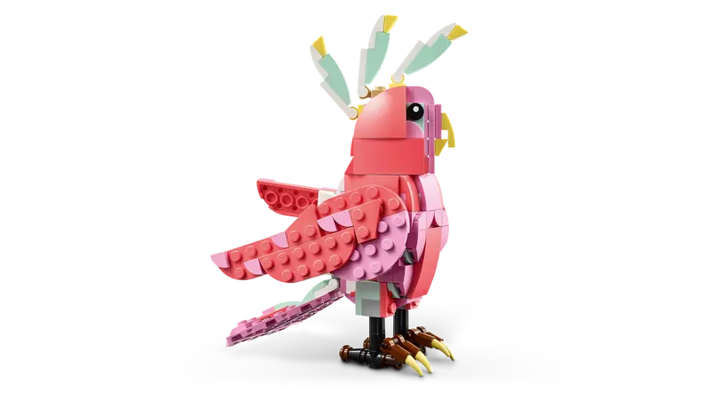 Lego Creator 3in 1 31170 Vilda Djur: Rosa Flamingo - 3