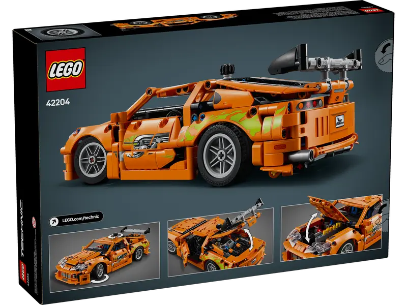 Lego Technic 42204 Fast and Furious Toyota Supra MK4 - 3