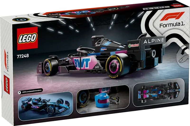 Lego Speed 77248 BWT Alpine F1® Team A524 racerbil - 10