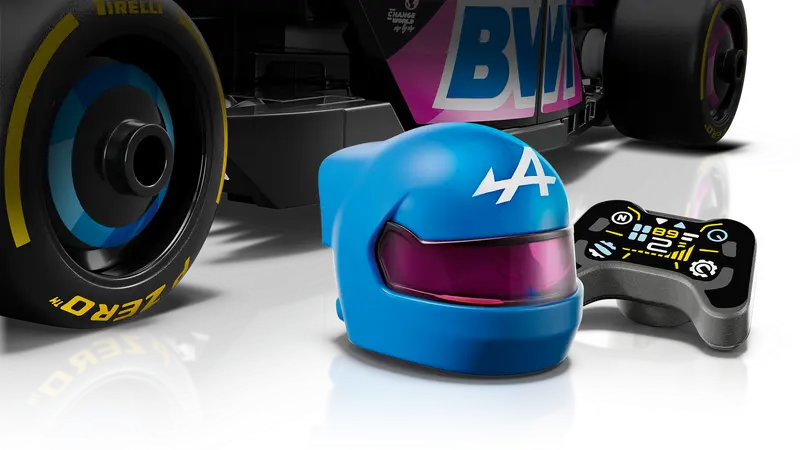 Lego Speed 77248 BWT Alpine F1® Team A524 racerbil - 9