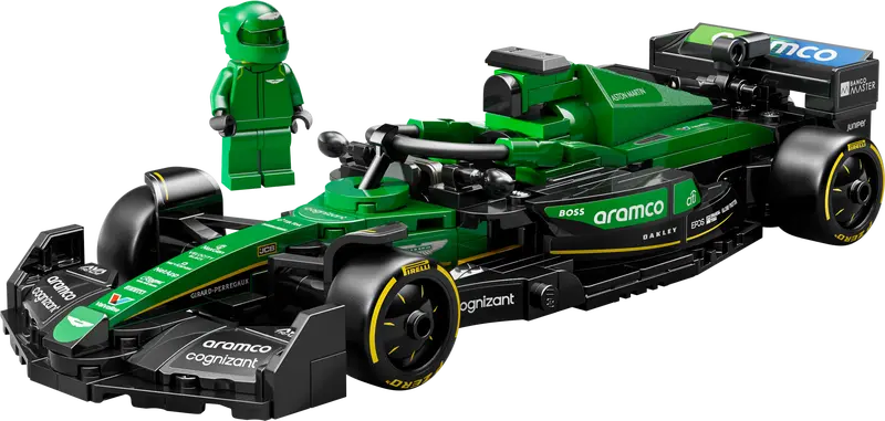 Lego Speed 77245 Aston Martin Aramco F1® AMR24 racerbil
