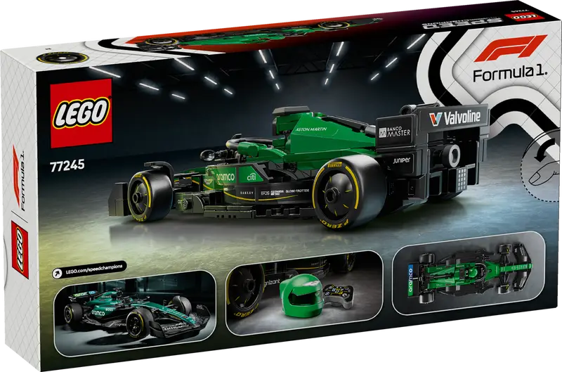 Lego Speed 77245 Aston Martin Aramco F1® AMR24 racerbil - 2